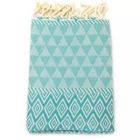 Fouta Jacquard Diamant - Emerald Stone