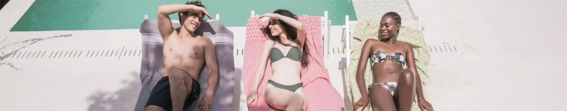 Hamamtuch als Strandtuch und Liegetuch