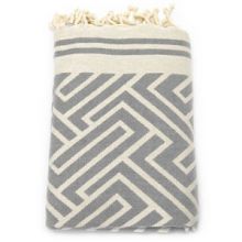 Fouta Jacquard Labyrinth - Rocky Beach