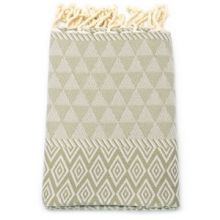 Fouta Jacquard Diamant - Desert Sage