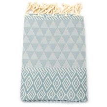 Fouta Jacquard Diamant - Velvet Thyme