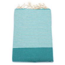 Fouta Medium Wabenmuster - Emerald Stone