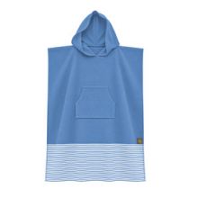 Fouta Poncho Erwachsene - Mediterranean Coast