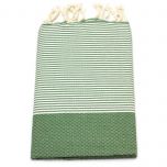 Fouta Wabenmuster - Olive Tree
