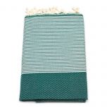 Fouta Wabenmuster - Tropical Forest