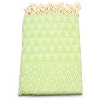 Fouta Jacquard Diamant - Pistachio Tree