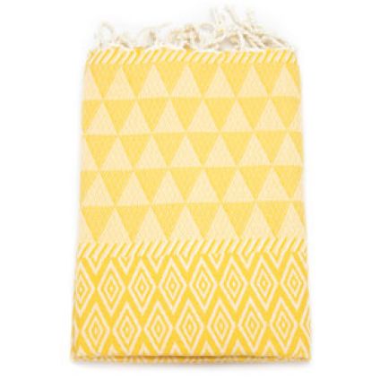 Fouta Jacquard Diamant - Sunflower Field