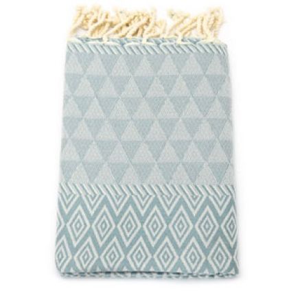 Fouta Jacquard Diamant - Velvet Thyme
