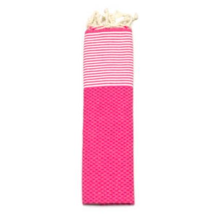Fouta Hand Towel - Fuchsia Flower